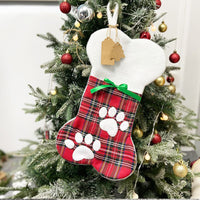 Dog Bone Christmas Stockings
