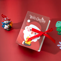 Caja de regalo de libro mágico creativo de dulces navideños
