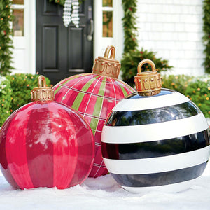Inflatable PVC Christmas Ornament Balls