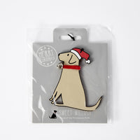 Christmas Ornament Wooden Pet Dog Pendant Crafts
