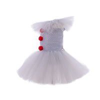 Scary Halloween Clown Princess Costume