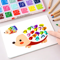 Children's Finger Painting Graffiti Coloring Atlas Toys
