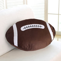 Sports Ball Shaped Plush Cushion Pillows
