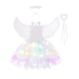 Tooth Fairy Princess Angel Costume Dress