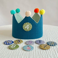 Korean Ins Style Children's Birthday Hat Crown Ball Party Theme Hat Photography Photo Props
