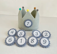 Korean Ins Style Children's Birthday Hat Crown Ball Party Theme Hat Photography Photo Props
