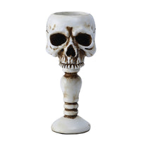 Chandelier en forme de colonne de crâne tridimensionnel, décoration de la maison