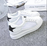 Casual Mesh Glittery Star Sporty Shoes
