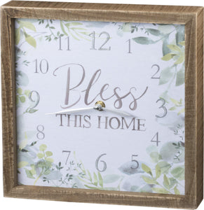 Bless This Home - Clock