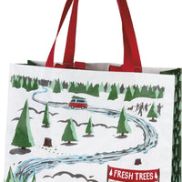Truck & Tree Merry Christmas - Market Tote