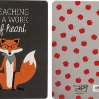 Teaching Is A Work Of Heart - Spiral Notebook