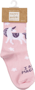 I Am Magical - Unicorn Socks (Child)