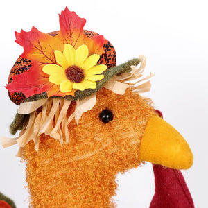 Thanksgiving Turkey Doll Retractable Ornament Decoration