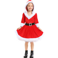 Christmas Girl Red Santa Claus Tulle Tutu Dress
