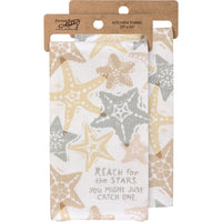 Reach For The Stars Beach - Kitchen Towel