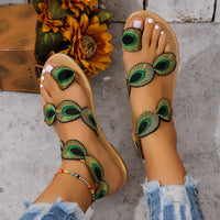 Peacock Eye Sandals
