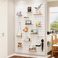 Solid Wood Pegboard - Storage Organizer
