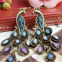 Miss Peacock diamond temperament earrings
