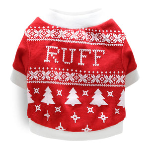 Cute Funny Christmas Pet Dog Clothes