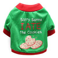 Cute Funny Christmas Pet Dog Clothes
