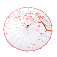 Paraguas de papel engrasado artesanal
