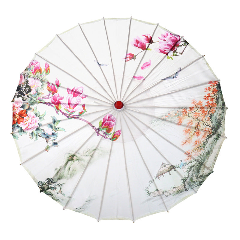 Parapluie artisanal en papier huilé