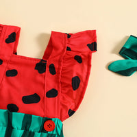 Cute Super Watermelon Baby Jumpsuit Romper (Baby/Toddler)
