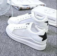 Casual Mesh Glittery Star Sporty Shoes
