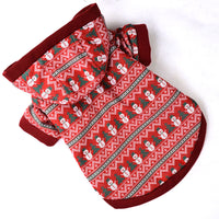 New Knitted Wool Christmas Series Dog Coat
