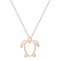 Animal Necklace Female Clavicle Chain Charm Penguin Pendant Stainless Steel Necklace