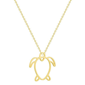Animal Necklace Female Clavicle Chain Charm Penguin Pendant Stainless Steel Necklace