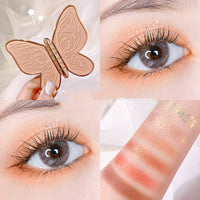 Butterfly Eyeshadow Blush Highlighter Palette
