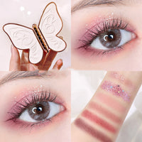 Butterfly Eyeshadow Blush Highlighter Palette
