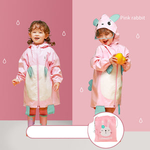 Cute Cartoon Animal Raincoats (Toddler/Child)