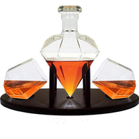 Wine Container, Diamond Creative Decanter Wine Bottle, Vodka Bottle Glass