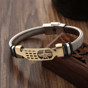 Walker Wallet Men's High-End Leather Bracelet Gift Creative Gift Box