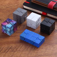 Cube anti-Stress Infinity, jouet anti-Stress pour enfants, femmes et hommes, jouets sensoriels pour autisme tdah
