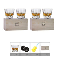 Japanese Whisky Glasses Coasters Gift Box
