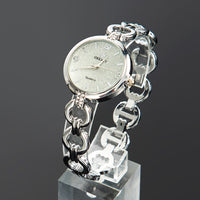 2-Piece Simple Casual Watch Set, Frosted Hollow Watch, Cross Alloy Jewelry, Watch Gift Box
