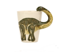 Tazas de dinosaurios de cerámica 3D
