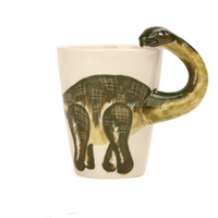 Tazas de dinosaurios de cerámica 3D