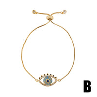 Ladies colorful zircon bracelet
