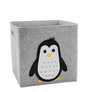Cube Folding Storage Box Box Children's Toys Felt Cloth Fabric Basket Foldable Box