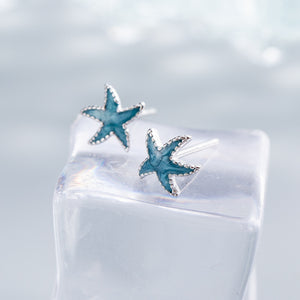 Dripping Starfish  Earrings
