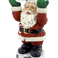 Santa Waiter Tray Sculptured Decorative Tray