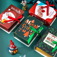 Boîte-cadeau de livre magique créatif de bonbons de Noël
