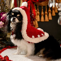 Pet Dog Christmas Holiday Cloak
