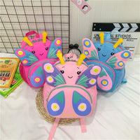 Cute Cartoon Butterfly Anti-Lost Toddler Backpack
