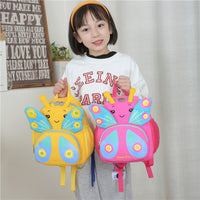 Cute Cartoon Butterfly Anti-Lost Toddler Backpack
