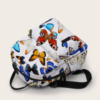Butterfly HD Print Backpack
